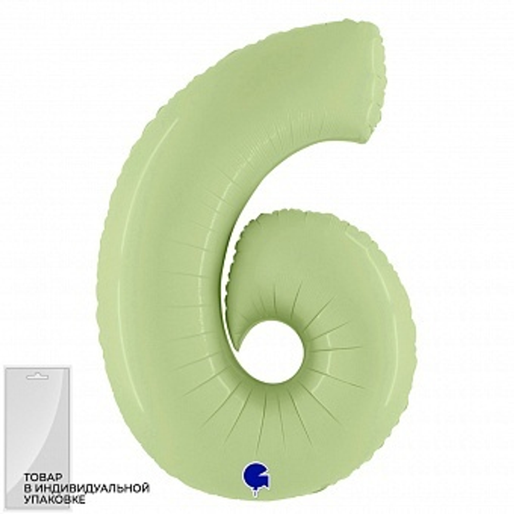 Г ЦИФРА 6 40" Сатин Оливка