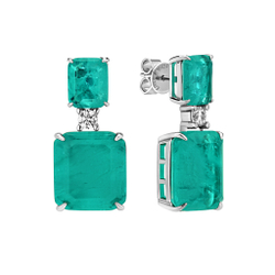 Серьги параиба мини