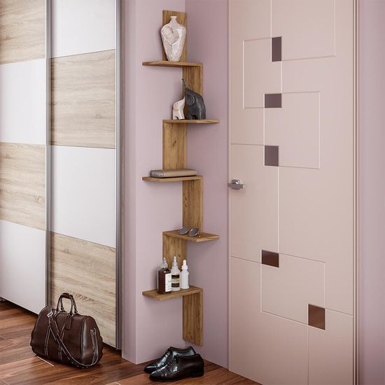 Стайл (bts) Полка угловая крафт