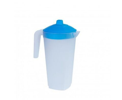 Кувшин 2л с крышкой, сине-серый IS10312/2 SparkPlast