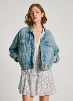 Джинсовая Куртка PEPE JEANS  свободного кроя