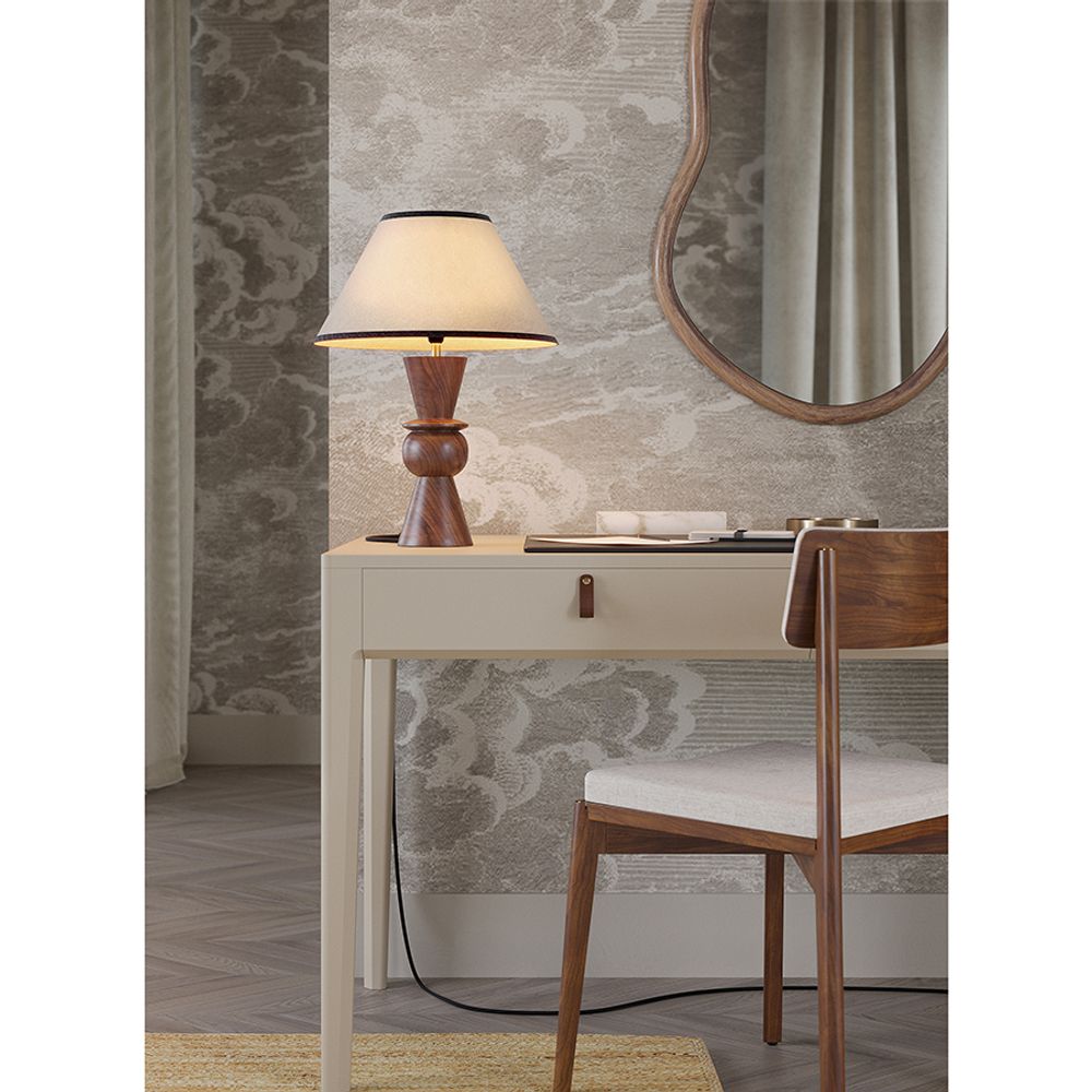 Светильник настольный Torhill, 13х38 см, бежевый