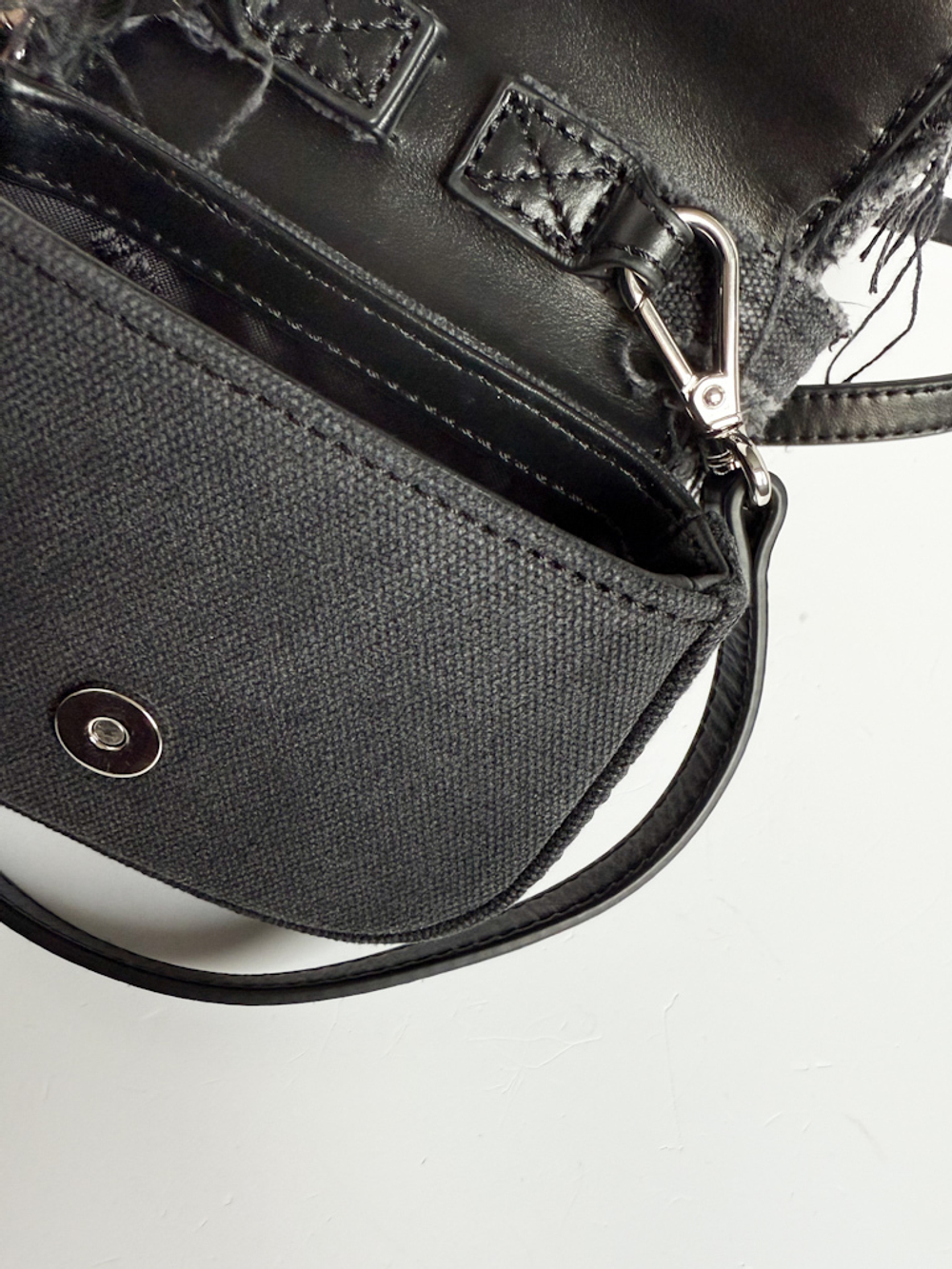 Сумка из денима с бахромой Diesel