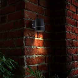 UUL-S91A 50W-GX53 IP65 BLACK Светильник уличный. под лампу GX53. Архитектурный накладной. Корпус черный. TM Uniel