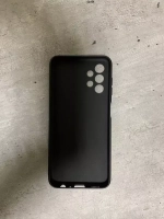 Накладка Samsung A13 силикон Black