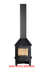 Камин МЮНХЕН ПРИСТЕННО УГЛОВОЙ КОМПАКТ черный