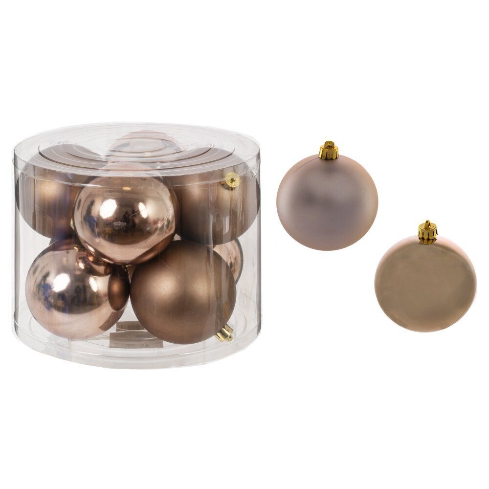 GAEM Набор из 8шт Украшение новогоднее "Шар", D 10 см, L24 W24 H18,5 см