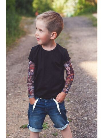 Футболка с  тату рукавами