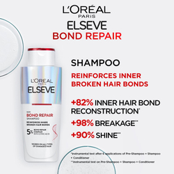 L’Oreal Paris Elseve Bond Repair - регенерирующий шампунь для поврежденных волос /   200  ml  / GTIN 3600524074760