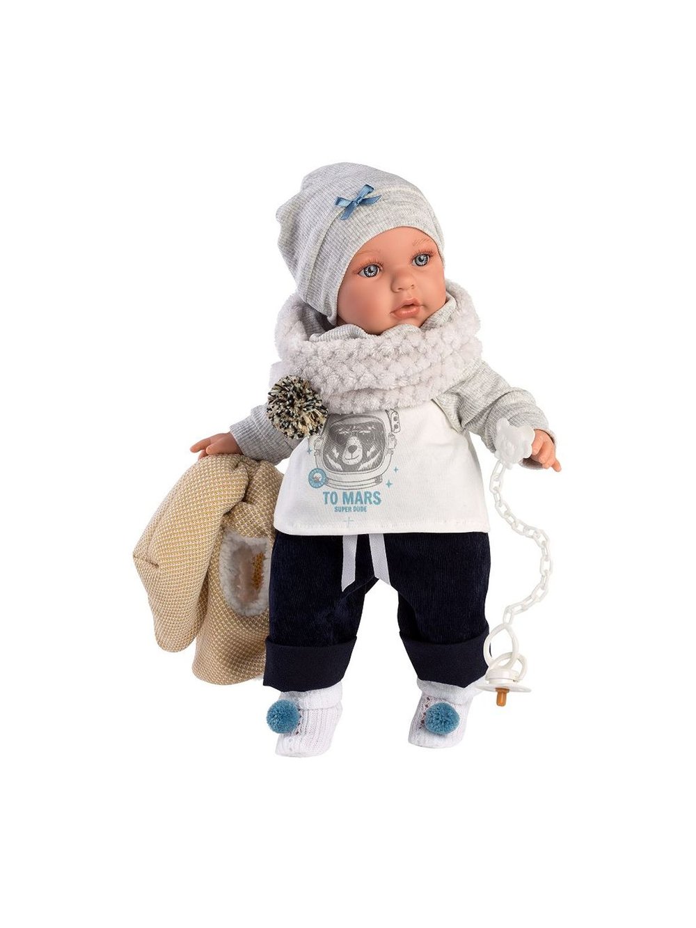 Кукла Llorens мягконабивная 42см Enzo (42401)