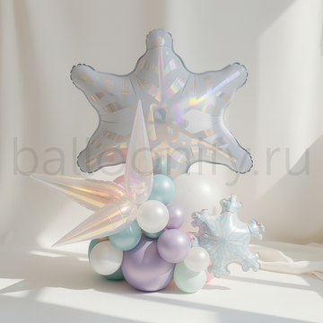 Стойка "Зимняя сказка с фигурой"