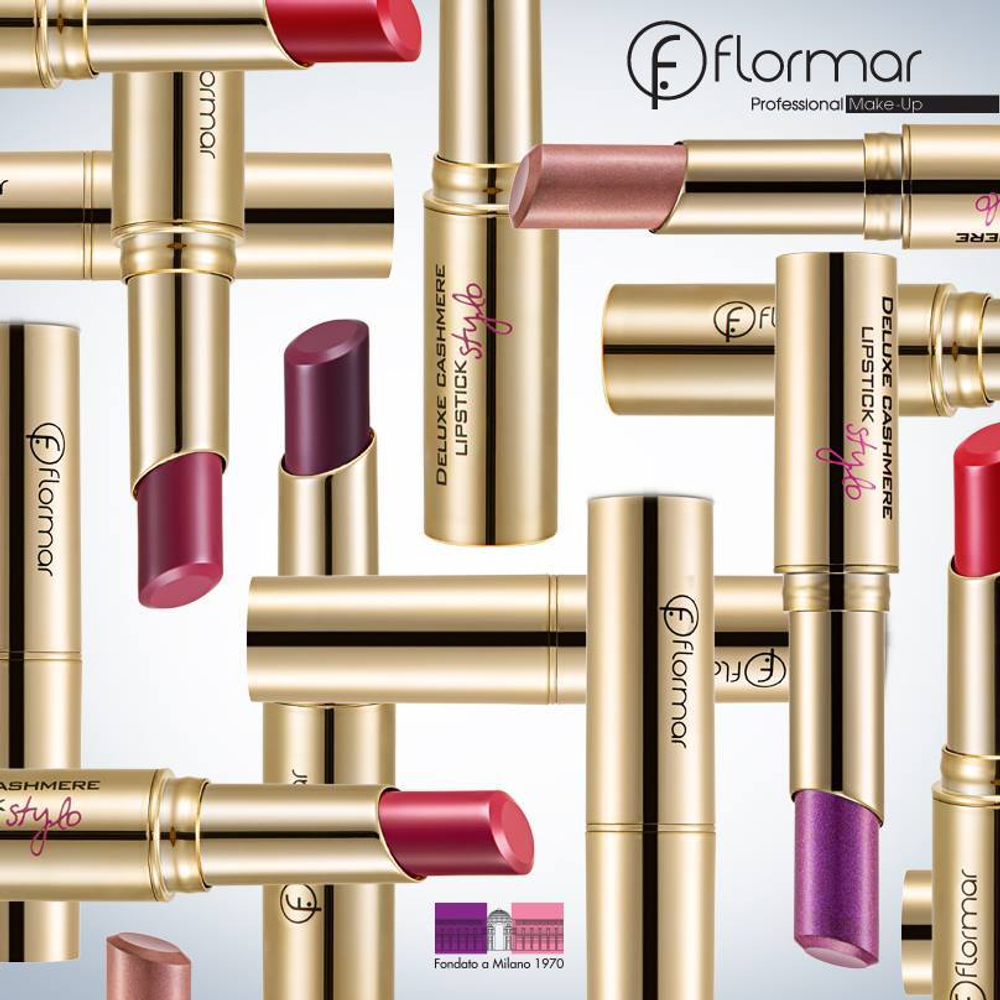 FLORMAR Кремовая помада для губ Deluxe Cashemere Lipstick