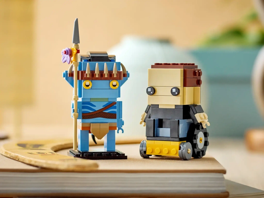 Конструктор LEGO BrickHeadz 40554 Avatar: Джейк Салли и его Аватар