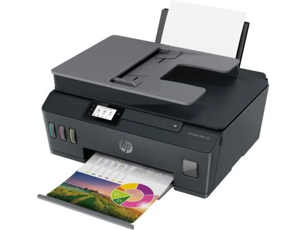 МФУ струйное HP Smart Tank 530 4SB24A цветное