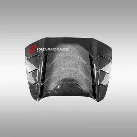 Прозрачная карбоновая крышка двигателя для Ferrari 488 GTS Pista 2015-2020 Феррари