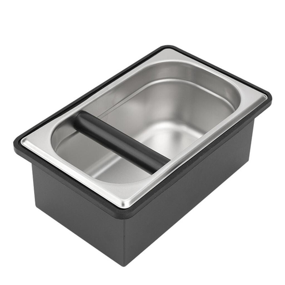 Нок-бокс для сброса кофейного жмыха 27*17 см черный P.L. Barbossa