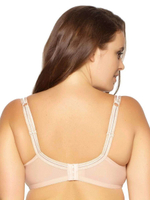 Романтичный бюстгальтер-балконет с мягкими чашками (Размер: 85F) (Цвет: грязно-розовый)