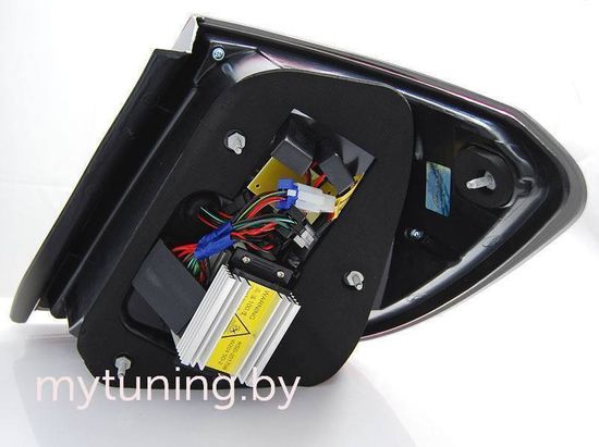 Задние фонари Mercedes C W204 smoke led bar