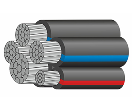 Провод СИП-2 -0,6/1 3х120+1х95+1х16 Цветлит