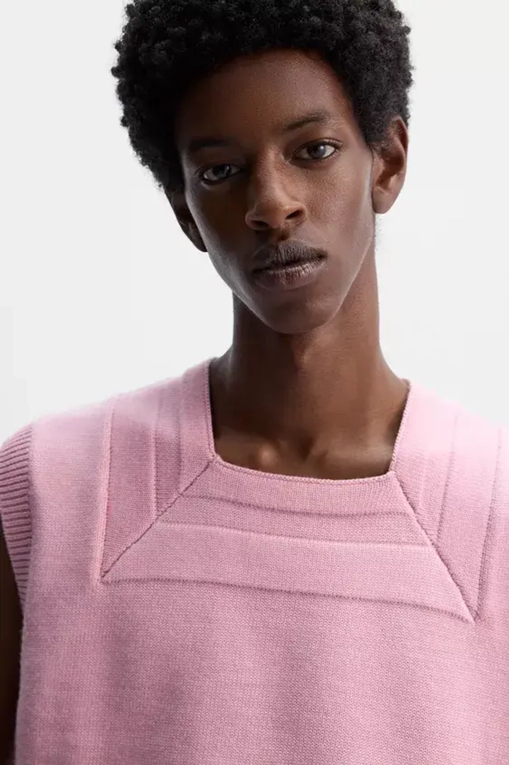 ZARA X HARRY LAMBERT ЖИЛЕТ, РОЗОВЫЙ