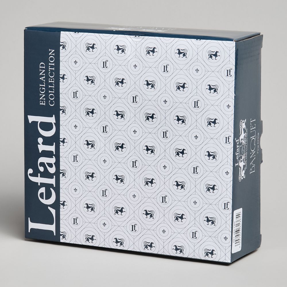 БЛЮДО НА НОЖКАХ LEFARD "BANQUET" 20,5*20,5*6,5 CM