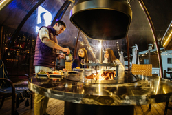 Дровяной гриль-стол Elbrus Grill Эверест 1460 (столешница 2100x1400 мм)