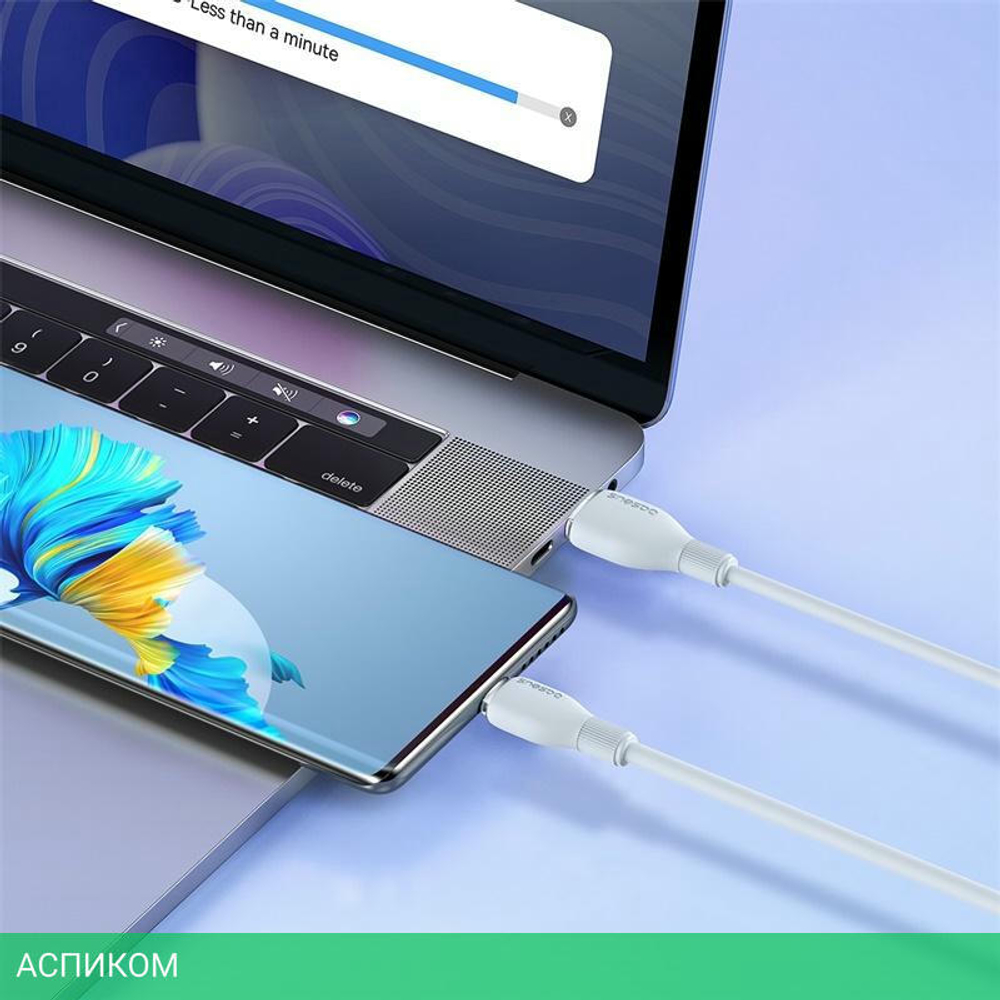 Кабель Baseus USB to Type-C 100W 1.2m Stellar White (P10355703221-00)