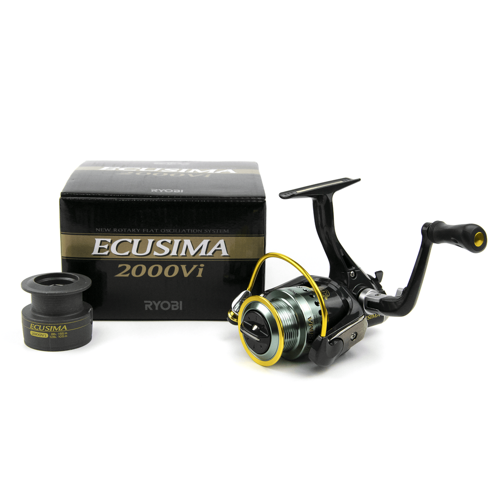 Катушка безынерционная Ryobi Ecusima (2000, 4+1BB, мет. шпуля)