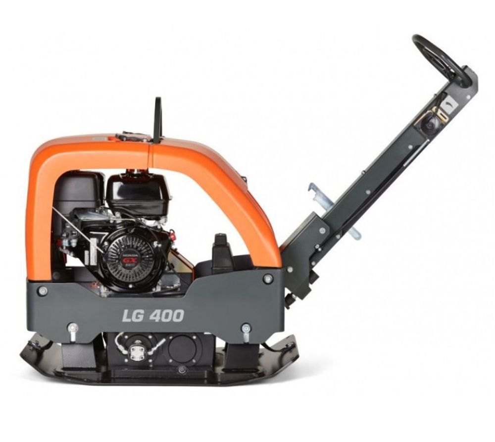 Реверсивная виброплита Husqvarna LG 400 - [398 кг / 52 кН / Honda GX390]