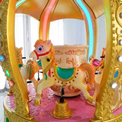 Детская электрическая карусель «Золотая корона», 8 мест