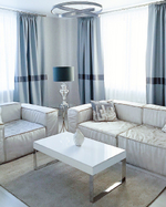 Журнальный стол J030 белый лак