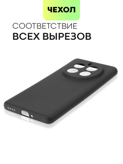 Чехол BROSCORP для Realme 12 Pro (арт.RM-12PRO-COLOURFUL-BLACK )