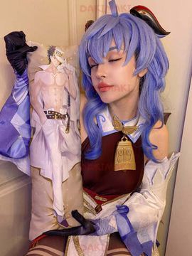 Мини дакимакура Джотаро Куджо из Невероятное приключение ДжоДжо арт. M0321, 60х20 см