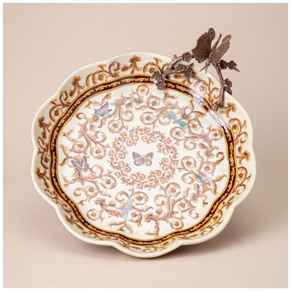 БЛЮДО ДЕКОРАТИВНОЕ 31X31X14.5 СМ