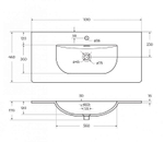 Тумба с раковиной BelBagno 100 UNO-1000-2C-SO-GSO+BB-8099-100 темно-серая матовая