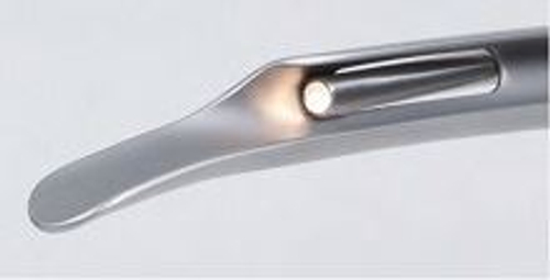 03.42023.641 Клинок ларингоскопа Ф.О. прямой Миллер 4 взрослый (со сменным световодом)