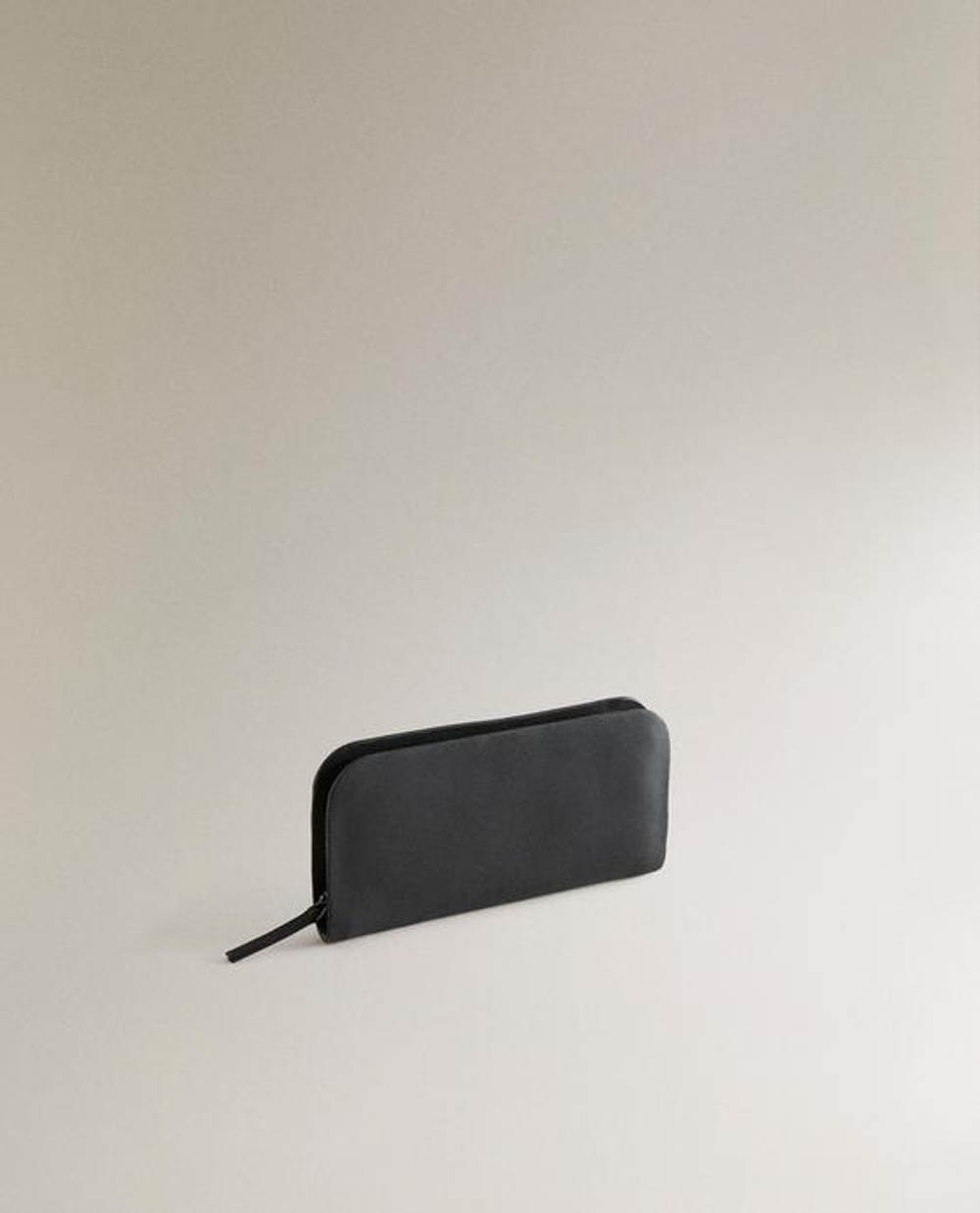 ZARA HOME КОЖАНЫЙ КОШЕЛЕК, ЧЕРНЫЙ