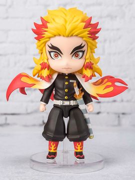 Фигурка Tamashii Nations Figuarts Mini Demon Slayer: Kimetsu no Yaiba Kyojuro Rengoku / Фигурка по мотивам аниме "Клинок, рассекающий демонов", Кёджуро Ренгоку