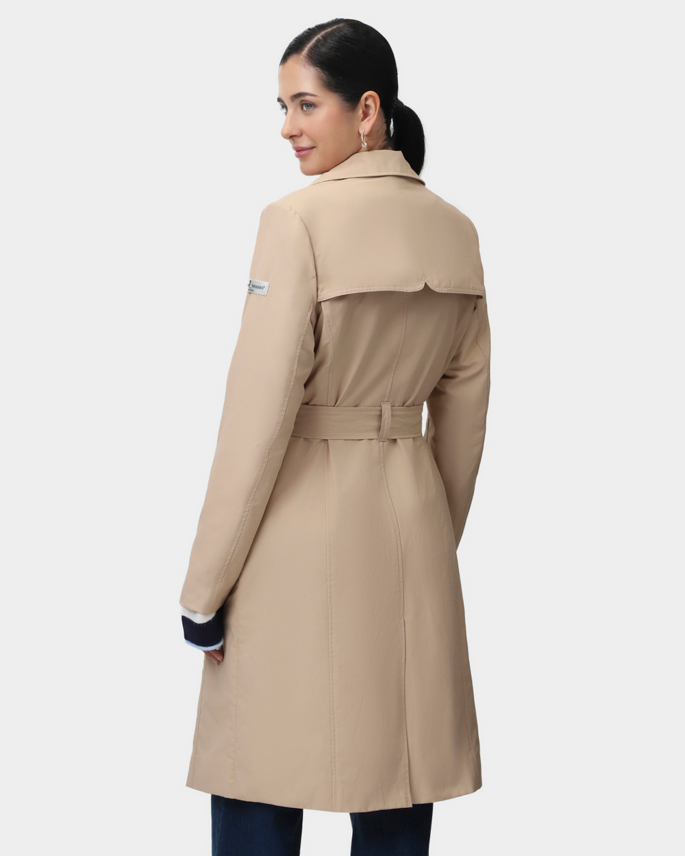 Тренч жен. Frieda Freddies 4803 бежевый