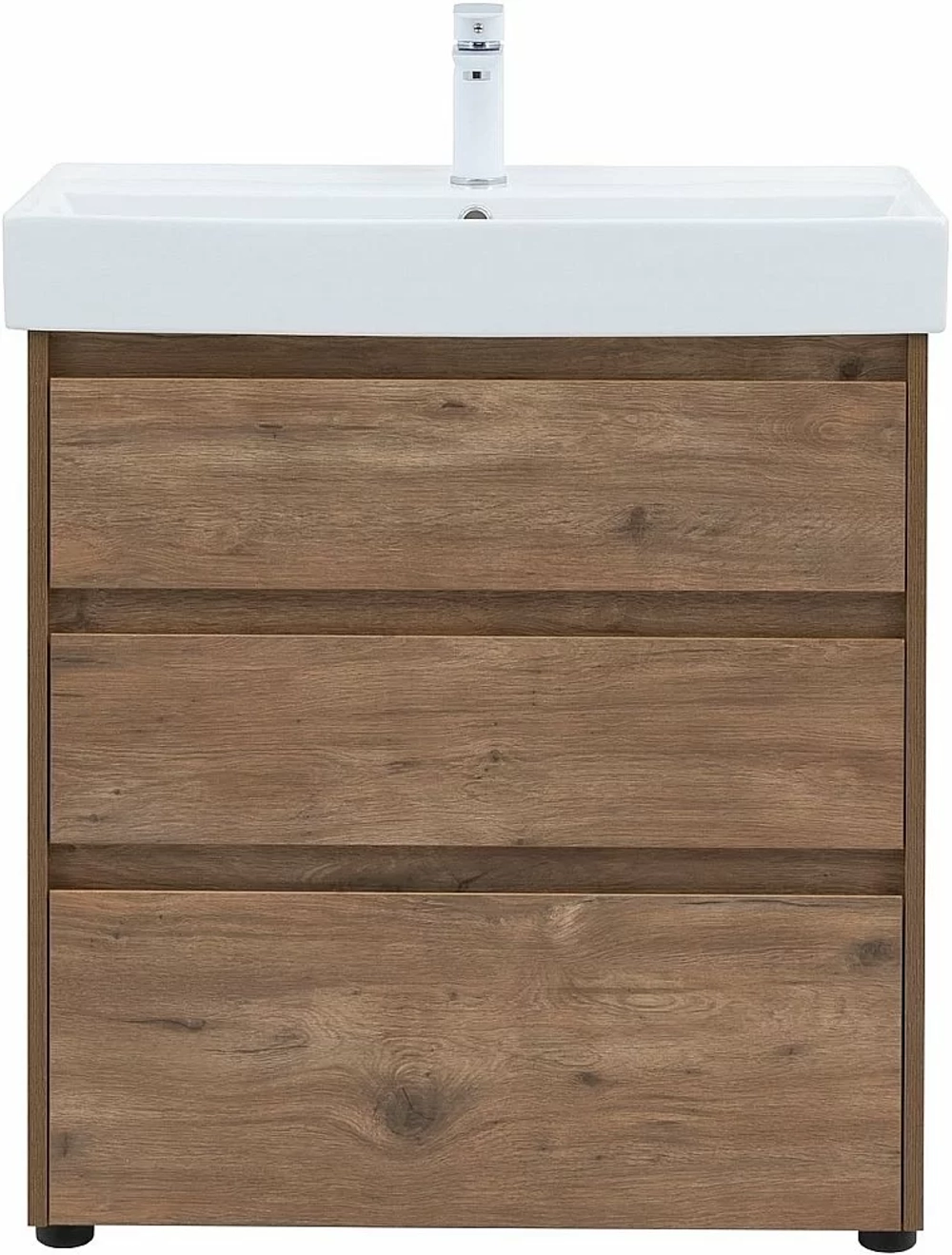 Тумба с раковиной Aquanet Nova Lite 302474 75 дуб рустикальный