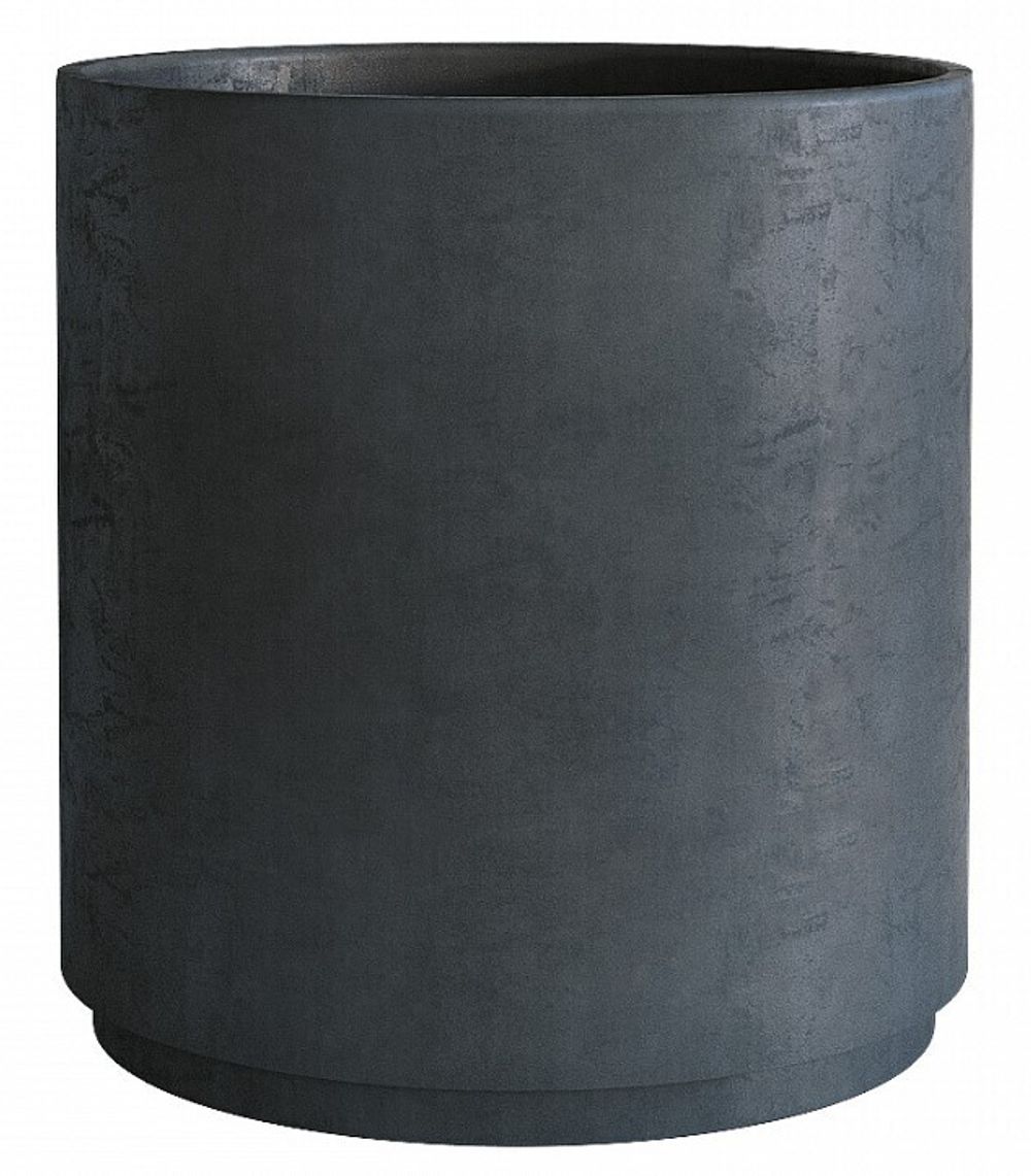 Кашпо CYLINDER XL ANTRACITE D70 H80