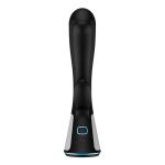 Черный интерактивный вибратор-кролик Kiiroo OhMiBod Fuse Vibrator Rabbit Black