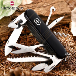 Нож многофункциональный Victorinox Huntsman 91 мм, Black