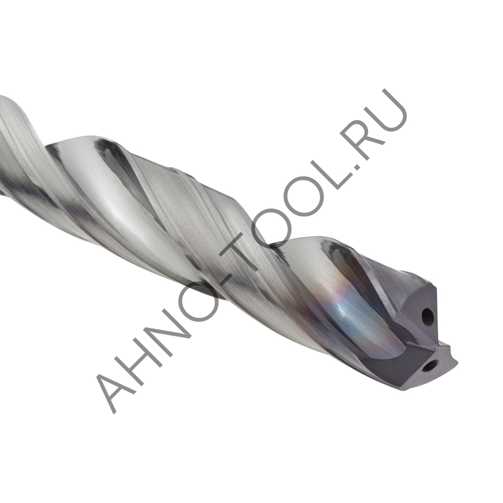 Сверло 10.8мм монолитное твердосплавное 15D с подводом СОЖ. SP-P801151080 VHM AHNO