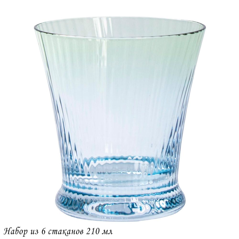 Lenardi 584-012 Набор из 6 стаканов 210мл в под.уп.(х4)Стекло