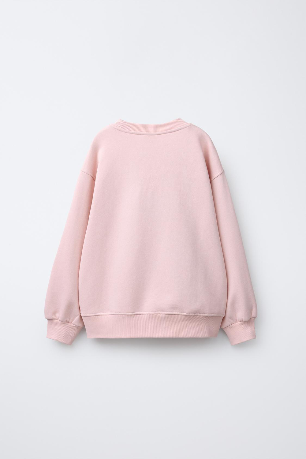 ZARA ТОЛСТОВКА С ЦВЕТОЧНЫМ ТИСНЕНИЕМ, РОЗОВЫЙ