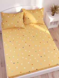 Постельное белье Сказка "Yellow" 1,5-сп Наволочка 50х70 1 шт Простынь 150х215 см Пододеяльник 145х215 см