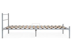 Полутораспальная кровать Фади 120х200 серая