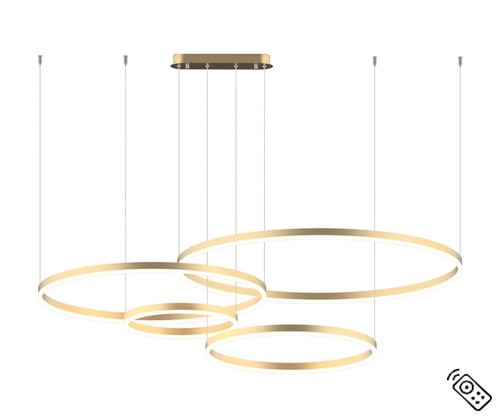 Подвесная светодиодная люстра Kink Light Тор 08204,36PA(3000K)