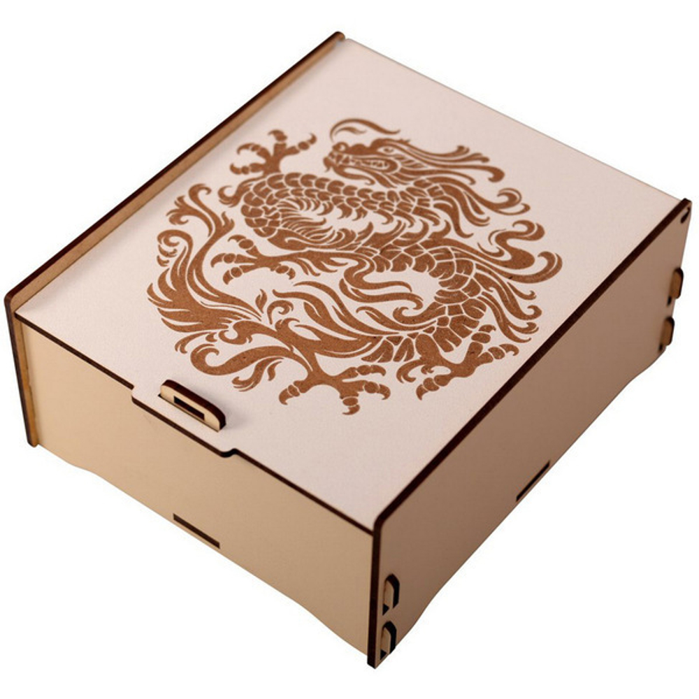 Шкатулка для чайных пакетиков 18*15,5*7,5см «Лунный Дракон»